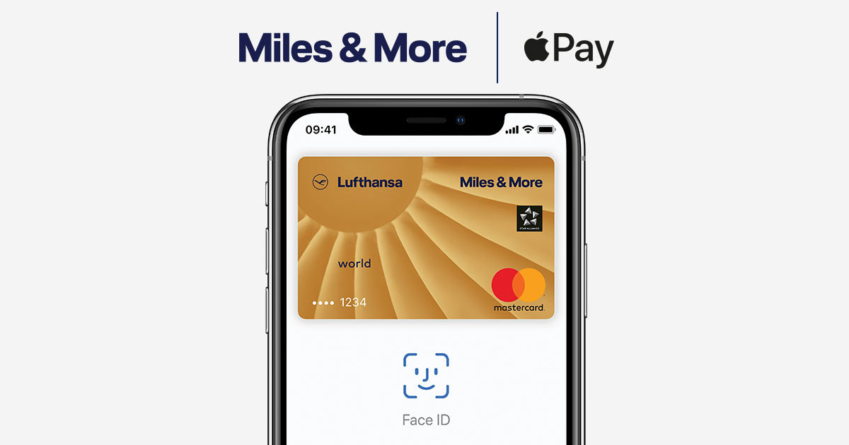 Sicher und einfach bezahlen – mit Apple Pay  Miles & More Kreditkarte