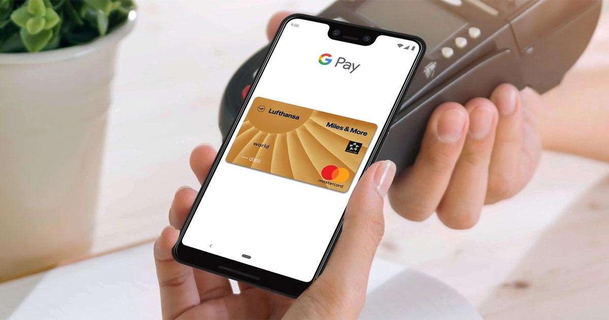 Google Pay: Einfach mobil bezahlen  Miles & More Kreditkarte